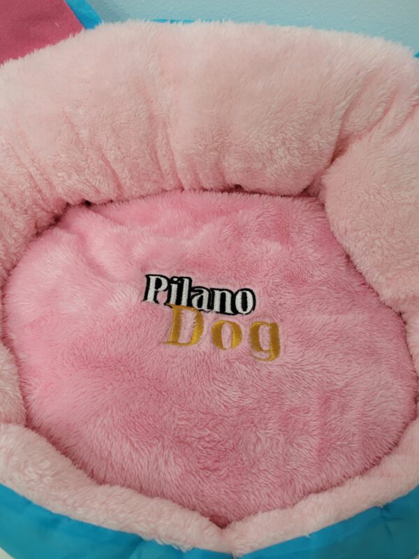Cama para mascotas Pilano rosa 50cm - Imagen 2